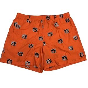 Columbia PFG Auburn Tigers Collegiate Backcast All Over Print Swim Shorts Men XL